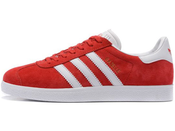 Adidas Gazelle красные с белым (35-45) — купить в Москве в дисконт ...