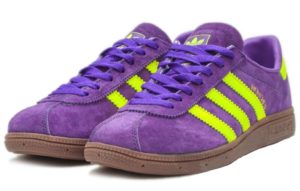 Adidas Munchen Purple-Yellow фиолетовые с желтым (40-44)