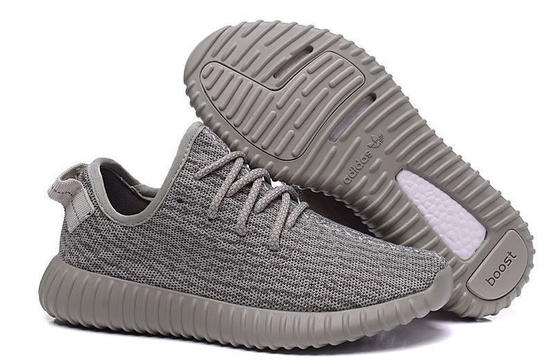 Adidas Yeezy Boost 350 grey серые (35 
