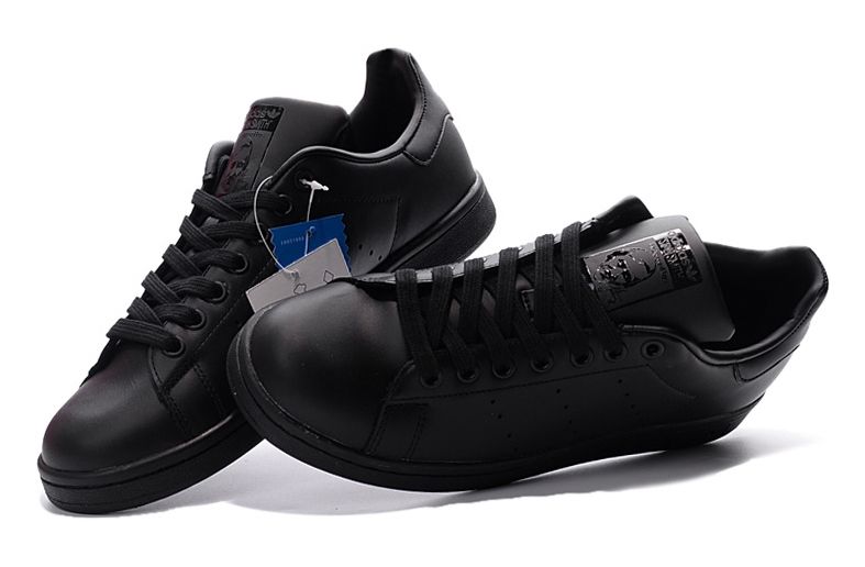 Stan smith cheap black black