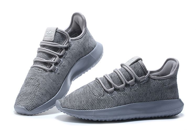 adidas tubular knit grey
