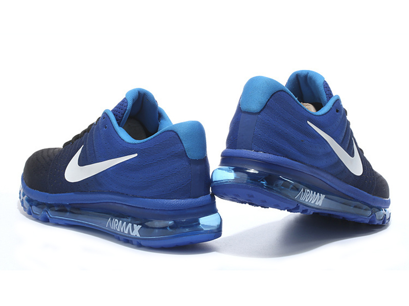 Nike air max shop 2017 black and blue