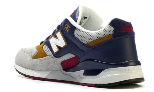 New Balance 530 серые с синим (40-44) — купить в Москве в дисконт ...