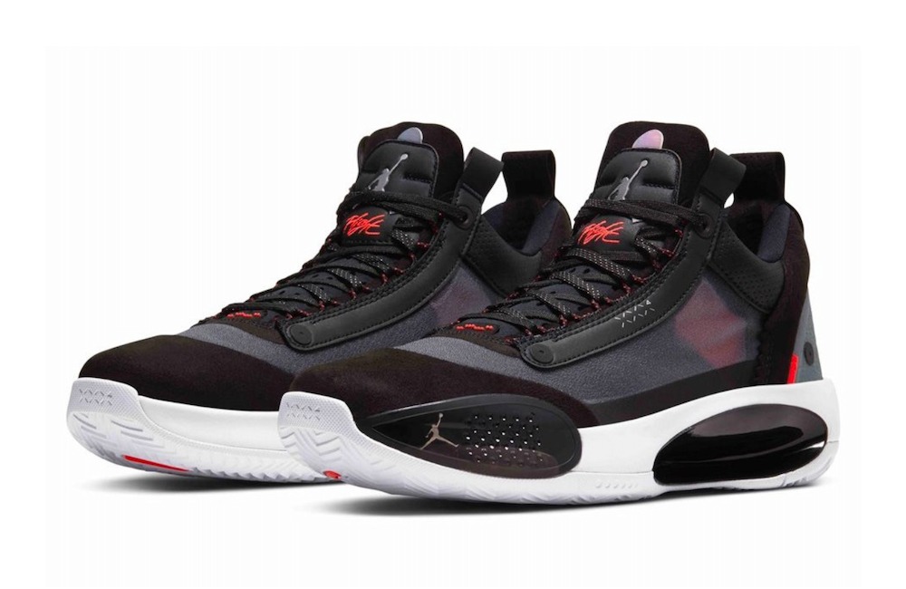 Nike Air Jordan 34 черно-красные (40-45 