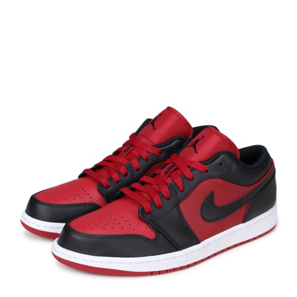 Nike Air Jordan 1 Low черно-красные (40 